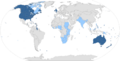 English language distribution