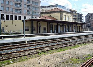 O Porriño train station (February 2011)