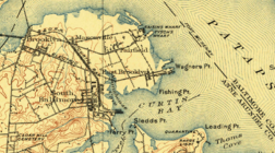 Fairfield Peninsula Map Detail 1907