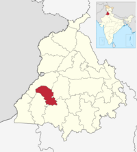 Faridkot in Punjab (India).svg
