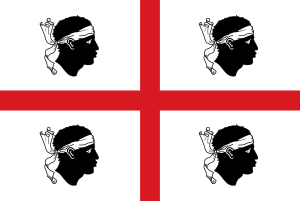Flag of Sardinia, Italy