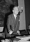 GOP chairman John Hamilton opens national committee meeting. Washington, D.C., Nov. 29, 1938.jpg