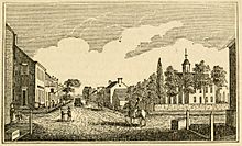 Historical Collections of Virginia - Central View of Leesburg