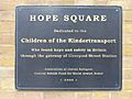 Hope Square plaque