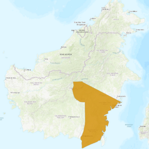 Hylobates muelleri distribution.png