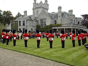 Irish Guards Band at the British Embassy, Republic of Ireland 2012
