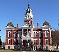 Johnson County, Nebraska courthouse from W 2