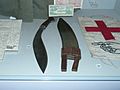 Khukuri knife and scabbard