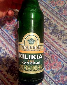 Kilikia, pale lager beer from Yerevan Beer Brewery, Armenia