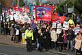 Leeds public sector pensions strike in November 2011 14