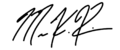 Mark Robinson Signature