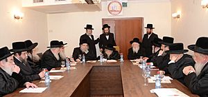 Moetzes Agudas Yisroel meeting 5773