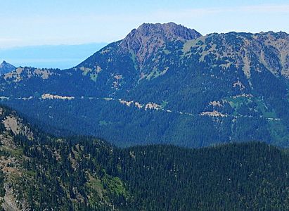 Mount Angeles from Eagle Point
