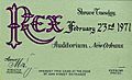 New Orleans Mardi Gras 1971 - Rex ball invite - male