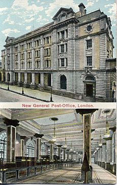 Old postcard view of King Edward Building (GPO), London (5576796971)