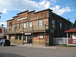 Omineca Building in Hazelton