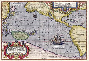 Ortelius - Maris Pacifici 1589