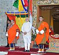 PM Narendra Modi meets Bhutan PM Mr. Tshering Tobgay