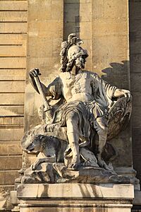 Paris - Les Invalides - Façade nord - 005