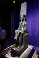 Paris - Toutânkhamon, le Trésor du Pharaon - Amon protégeant Toutânkhamon - 005