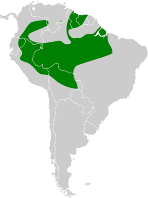 Paroaria gularis map.svg
