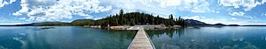 PaulinaLakeOregonBoatDockJuly2010