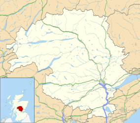 Loch Rannoch and Glen Lyon National Scenic Area is located in Perth and Kinross