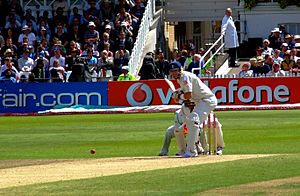 Pietersen batting at Trent Bridge, 2007 (1)