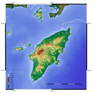 Rhodos topo