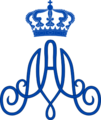 Royal Monogram of Queen Anne-Marie of Greece