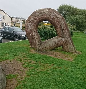 Sculpture by the Bude Canal part 2