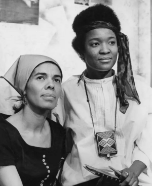 Shauneille Perry and J. E. Franklin