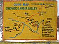 Shoyok and Nubra Valley map