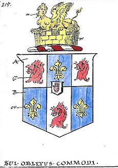 Sir Charles Asgill, 2nd Baronet coat of arms