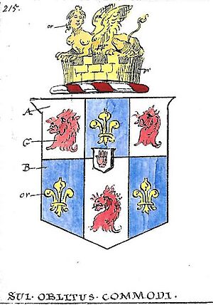 Sir Charles Asgill, 2nd Baronet coat of arms