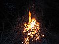 Small bonfire