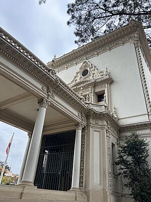 Spreckels Organ Pavilion side entrance