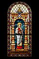 St Elisabeth of Hungary (18. century, stained glass)