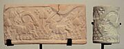 Susa III or Proto-Elamite cylinder seal 3150-2800 BC Louvre Museum Sb 2675