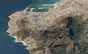 Table Mountain Cape Town South Africa 19Mar2018 SkySat