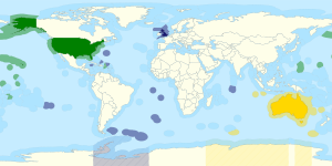 Territorial waters - UK - USA - AUS
