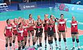 Turkey women's volleyball are the winners of the 2015 European Games 5