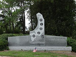 Veterans of the Vietnam War memorial, Veterans Park, Albany