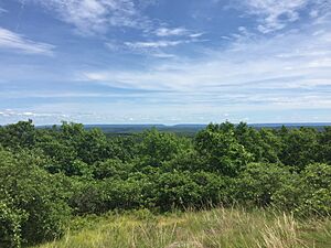 View of the Delaware Water Gap from Cresco Heights