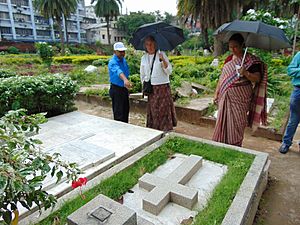 Visit of Marion Geddes