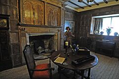 WASHINGTON OLD HALL INTERIOR, TYNE AND WEAR, ENGLAND