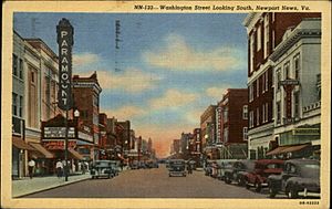 Washington Avenue in the 1940s