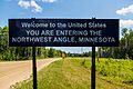 Welcome to the United States - You are entering the Northwest Angle, Minnesota (35505460693)