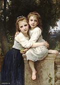 William-Adolphe Bouguereau (1825-1905) - Two Sisters (1901)