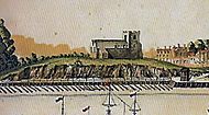 Woolwich parish church, 1698 (cropped)